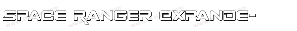 Space Ranger Expande字体转换